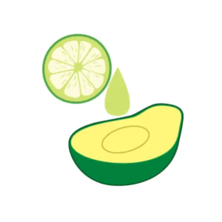 Suco de limão na superfície