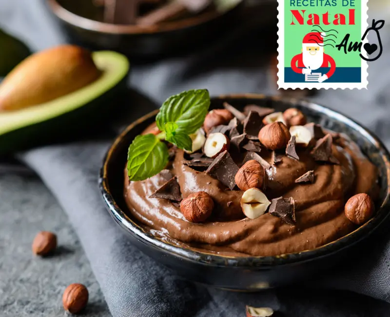 Receitas para datas especiais: Mousse de chocolate com Abacate